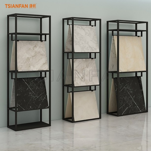 custome ceramic tile show shelf exhibition hall