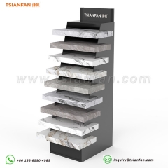 SG051-Artificial Stone Countertop Display Rack Marble Pattern Display