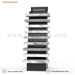 SG051-Artificial Stone Countertop Display Rack Marble Pattern Display