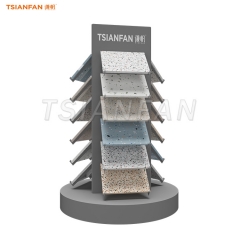 SRT013-New Style Artificial Stone Tabletop Display Stand Exporter Discount