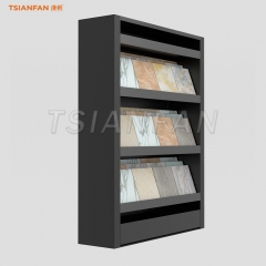 CC028-Ceramic tile display cabinet exhibition hall design floor cabinet supplier