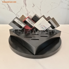 New style tabletop rotating display stand tile display case