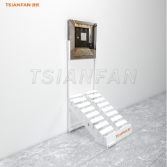 CT2131-laminate flooring waterfall display in store stand shelf
