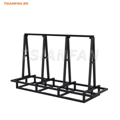 SD150-Black large shelf bracket marble color quartz stone frame