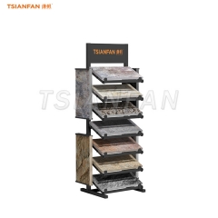 SW128-Outdoor cultural stone floor stand natural stone display device