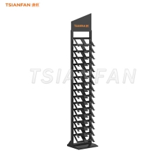 SRL005-Artificial stone upright display stand granite floor stand