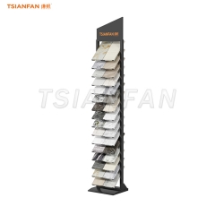 SRL005-Artificial stone upright display stand granite floor stand