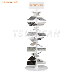 SRL010-Rotating granite stone display stand with color of your choice