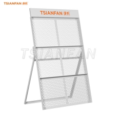 CD002-inclined porcelain tile display rack quartz stone display stand