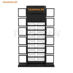 SRL138-porcelain tiles display rack metal display stand