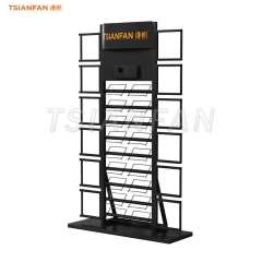 SRL138-porcelain tiles display rack metal display stand