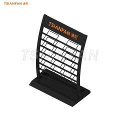 SRT017-quartz stone desk top display stand custom display rack