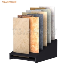 ceramic tile slotted display rack high quality display stand