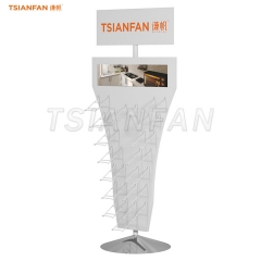 SRL009-new style quartz stone display stand tile display racks