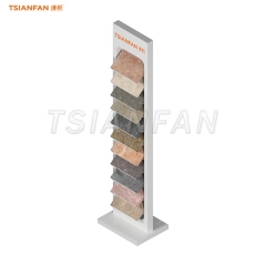 SW123-display rack for natural stone flooring tile display rack