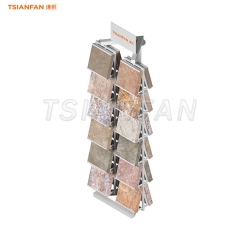 SW362-granite sample display rack floor display unit