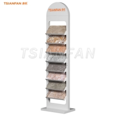 SW332-Natural stone display rack stone display ideas