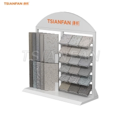 SRT075-quartz stone countertop display racks tiles display