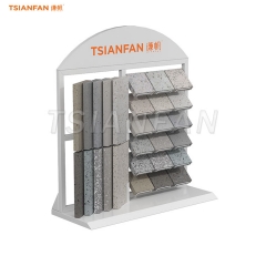 SRT075-quartz stone countertop display racks tiles display