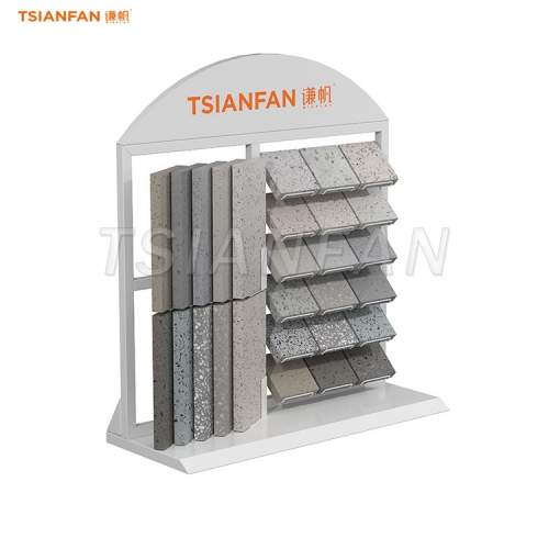 SRT075-quartz stone countertop display racks tiles display