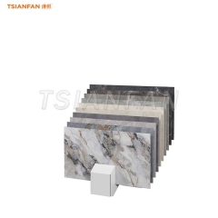 CE061-quartz sample display stand marble display solution