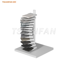 SRT658-marble sample display stand tile display unit