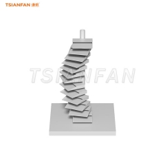 SRT658-marble sample display stand tile display unit