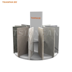SRT2011-small tile showroom ideas stone sample display rack