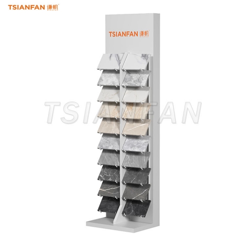 SRL097-Custom tile display stands with company logo