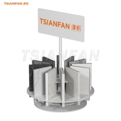 SRT759-Quartz countertop display stands for showrooms