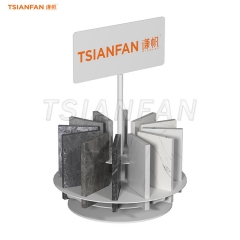 SRT759-Quartz countertop display stands for showrooms