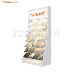 CL021-Space-saving vertical tile display racks for small shops