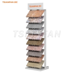 SW344-Customizable ceramic tile branding display stands