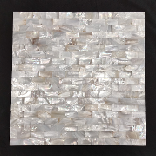 Nature White Pearlized Backsplash Tile for Bathroom and Kitchen MPT27