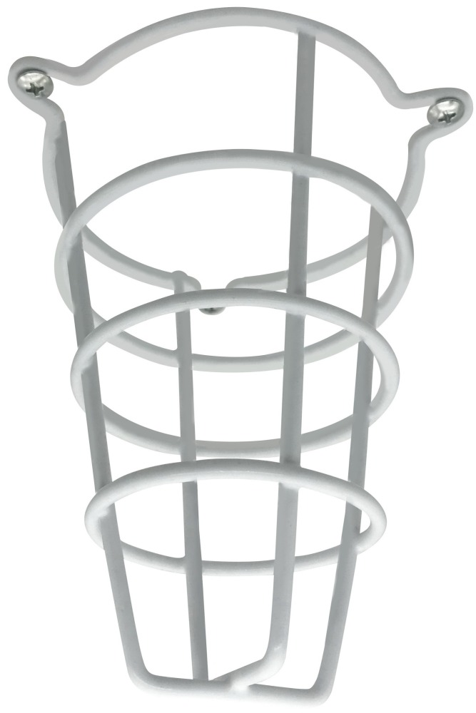(2 Pack) Sprinkler Head Guard White 6" Deep