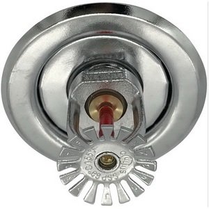 (10 Pack) 1/2" Fire Sprinkler Escutcheon Chrome