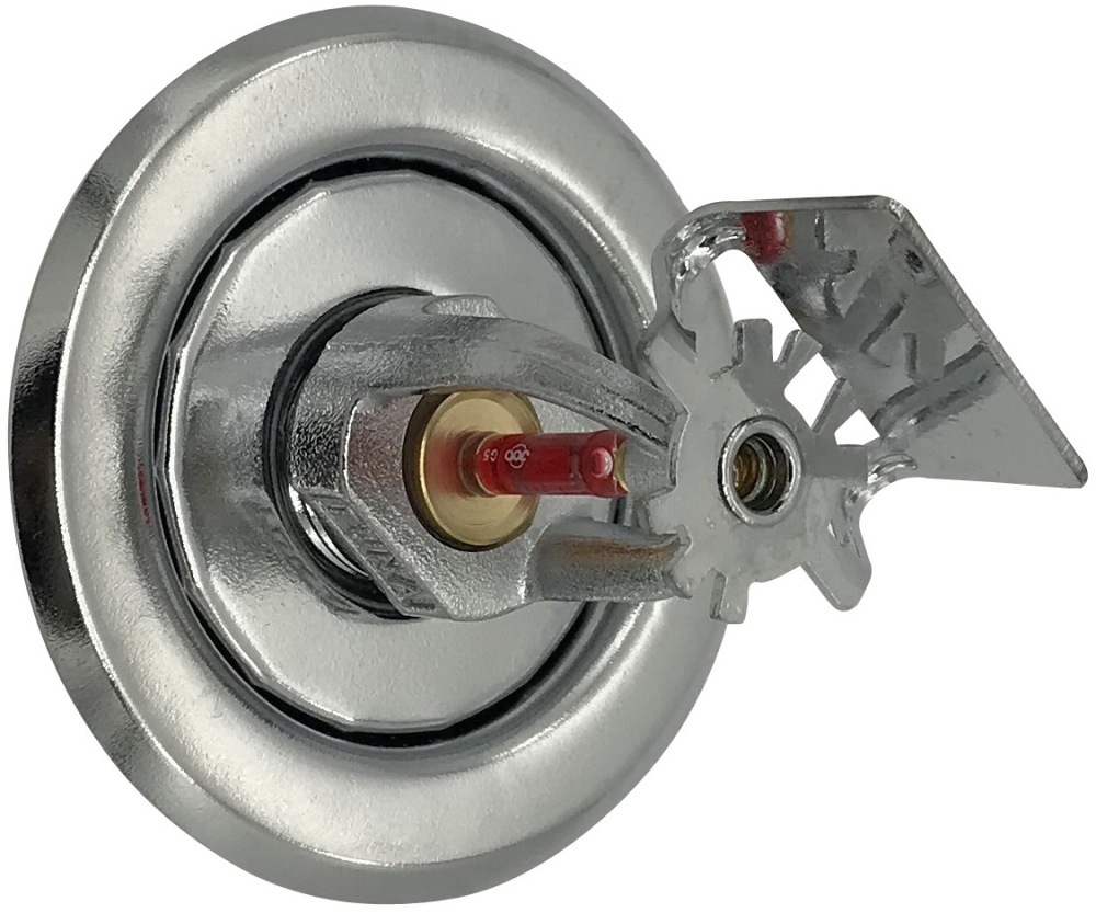 (6 Pack) 1/2" Fire Sprinkler Escutcheon Chrome