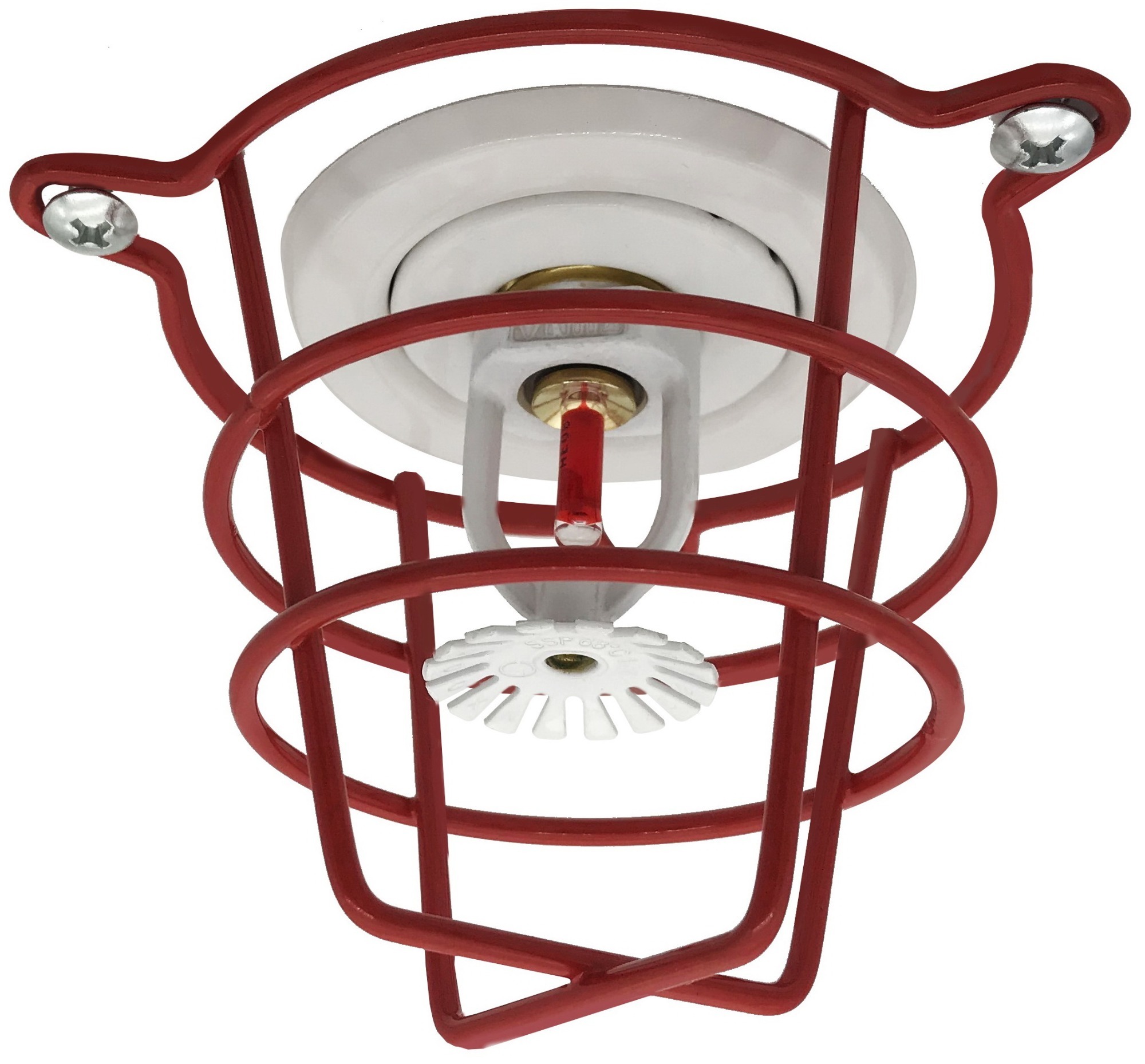 (10 pack）1/2" Fire Sprinkler Escutcheon White