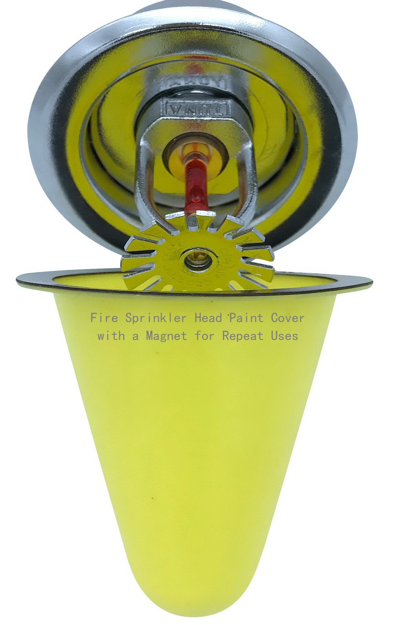 (12 Pack) 1/2" Fire Sprinkler Escutcheon