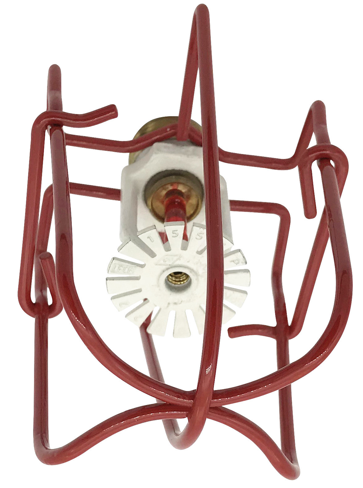(6 Pack) 1/2" Sprinkler Head Guard Red - Double Hook