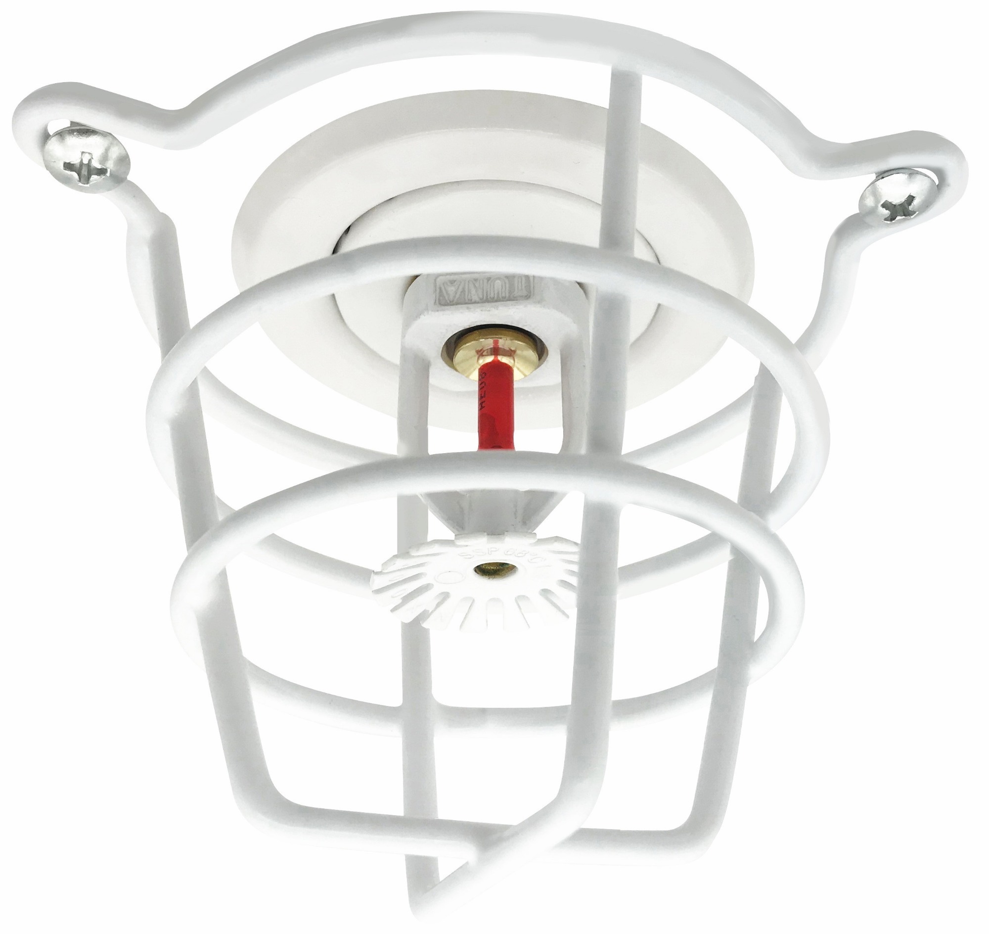 （4 Pack）Sprinkler Head Guard White