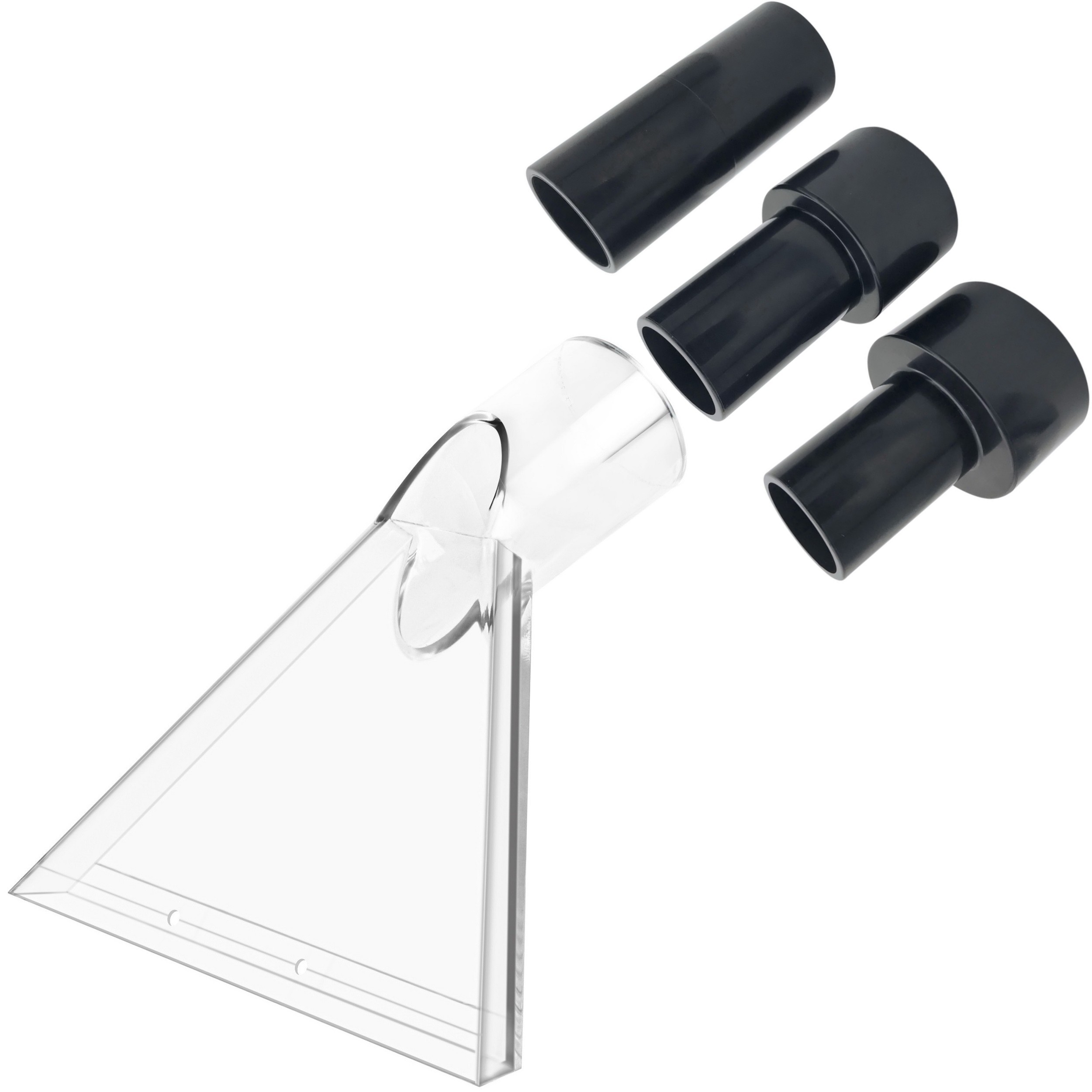 Fits All Brand's Shop Vac Extractor Attachment  7-1/2" Width Clear Head for Upholstery/Carpet Cleaning
