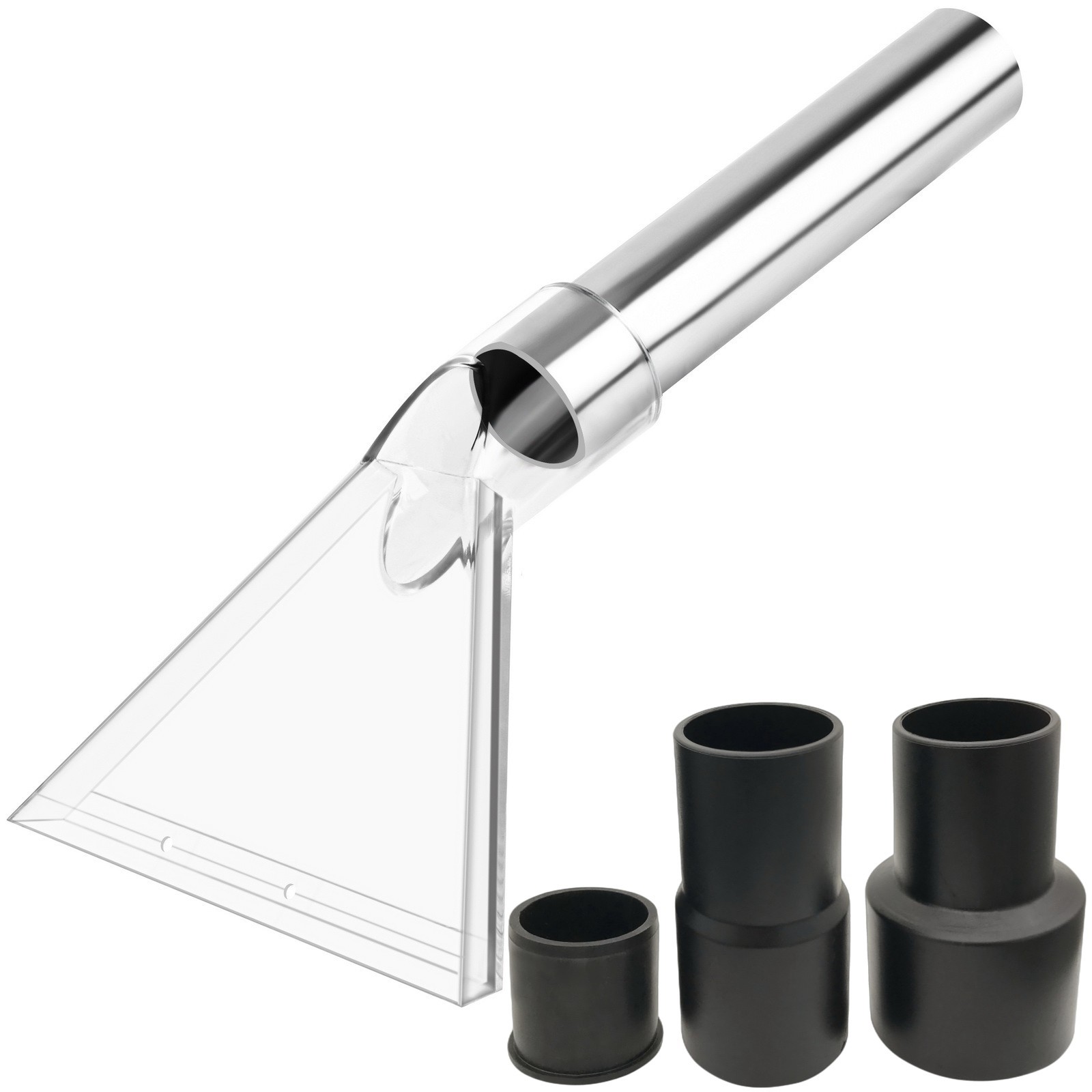 Fits All Brand's shop vac extractor attachment with Large Clear Head for Upholstery & Carpet Cleaning