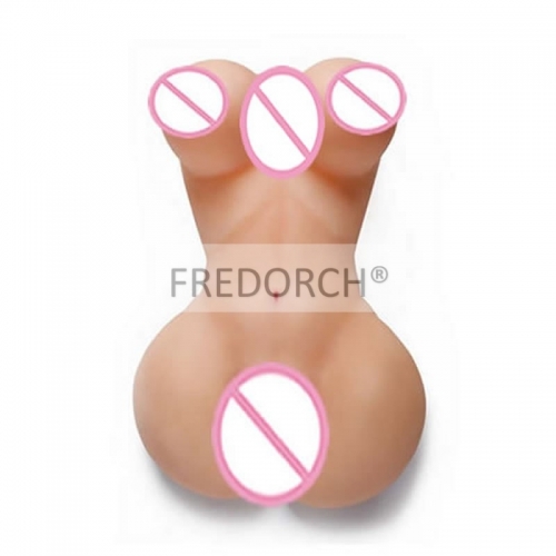 Fredorch Realistic Full Silicone Sex Dolls with Vagina  Big Breast and Anal