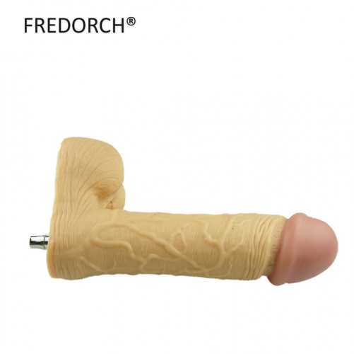 9.4'' Flesh Big and Massive Monstrous Dildo Attachment for Lessoanakie Premium Sex Machine,Large Size for Experienced Guy