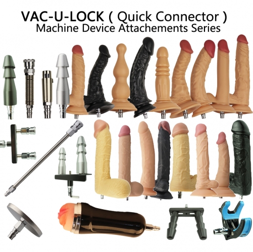 FREDORCH 27 Types VAC-U-LOCK Pièces jointes pour appareil photo Gode Aspiration Vagin Sexe Amour Produit sexuel pour hommes et femmes