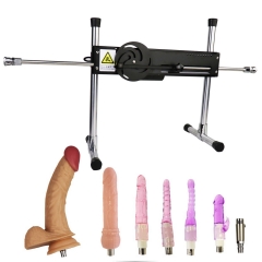 VÍDEOS FREDORCH Premium Sex Machine, Massageador para As Mulheres Mão Livre Diferentes Configurações de Ângulo Fio-Controlado Amor Máquina Com Vibrado