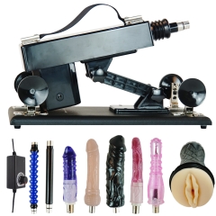 FREDORCH Power Automatic Portable Sex Machine Masturbation Gerät mit großen Vagina Cup Dildo Attachment Fickmaschinen für Paare