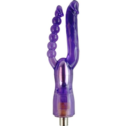 Double Dildo Sex Machine Attachment ,G Spot Stimulator Accessory,Adult Toys