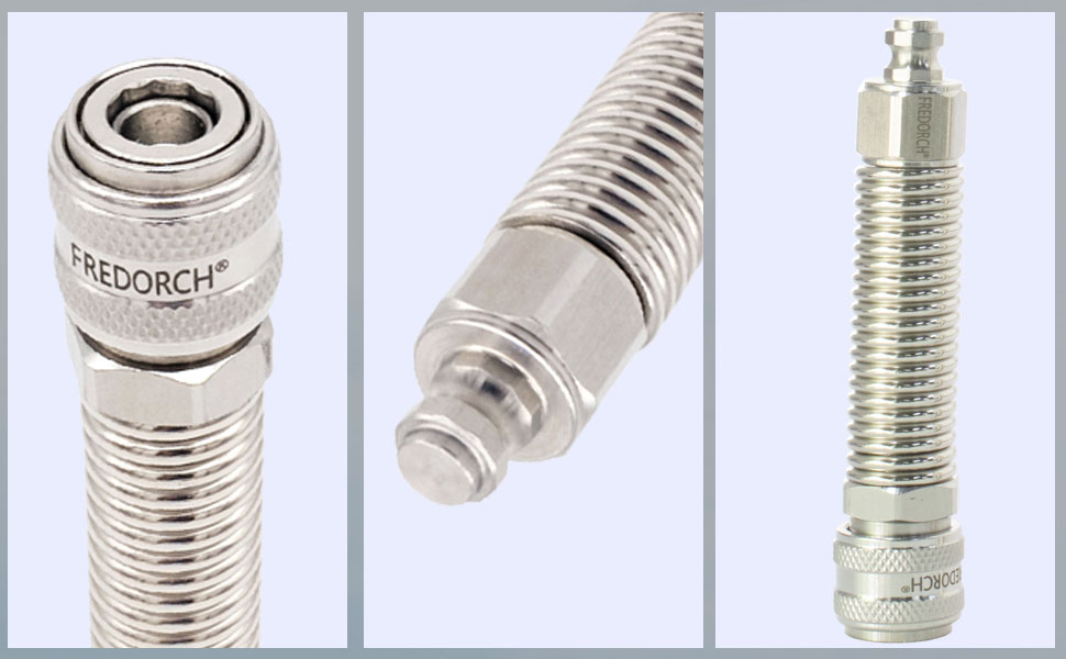 Tekel Anti Rotation Spring 3 Size Stainless Steel Spring Extender With Self lock Decagon Anti ...